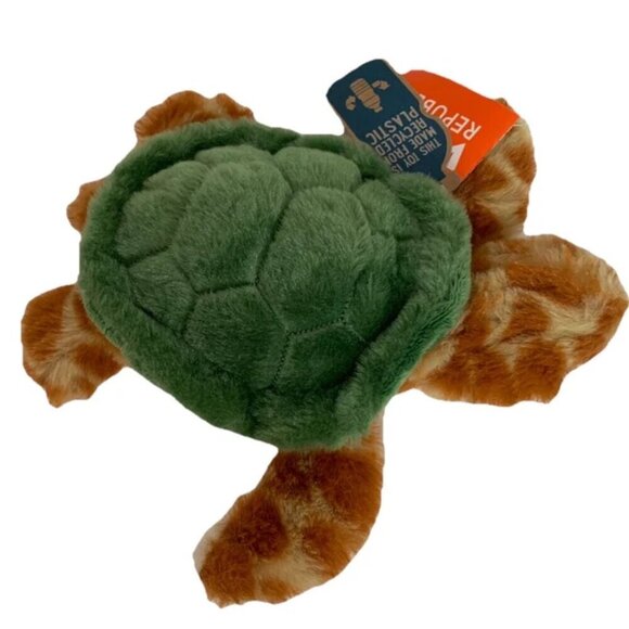 NEW Wild Republic Ecokins 8" Sea Turtle Plush Toy Stuffed Animal - Picture 3 of 5